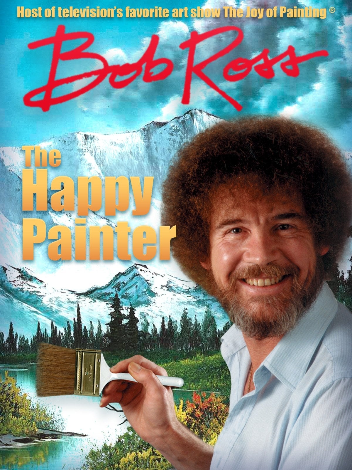 Постер Bob Ross: The Happy Painter